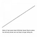Uxcell 5 Pcs 1 5mm Mini Micro Twist Drill Bits High-speed Steel Straight Shank Extra Long Bit 100mm For Aluminum Alloy
