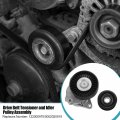 X Autohaux Serpentine Drive Belt Tensioner Pulley And Idler Assembly For Mercedes-benz C240 C320 Cl500 Clk320 E320 E500 Ml500