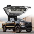 Full Drl Fog Daytime Light Assembly Replacement For Ford F150 2021-2022 Lamp Rh Passenger Side Ml3z15200b Ml3z15200c 