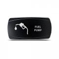 Ch4x4 Rocker Switch Fuel Pump Symbol Horizontal Red Led