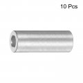 Uxcell 10pcs Aluminum Spacer 5mm Bore 10mm Od 35mm Length Screw Standoff Bushing Plain Finish Round For M5 Screws Bolts And