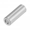 Uxcell 10pcs Aluminum Spacer 5mm Bore 10mm Od 35mm Length Screw Standoff Bushing Plain Finish Round For M5 Screws Bolts And