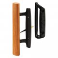 Prime-line Mp1131 Sliding Glass Door Handle Set 3-15 16 In Diecast Black Mortise Single Pack 