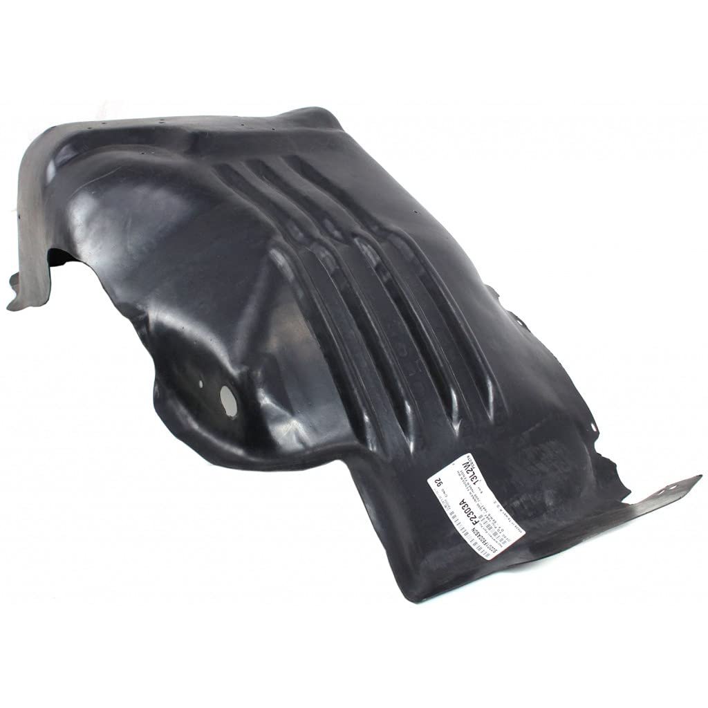 Ford F-350 Front Passenger Side Fender Liner Splash Guard 1987 1997 Replacement For F4tz16054a Fo1247104 Fits Xl Custom Xlt