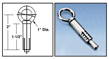 Crl Ringed Anchor Fitting For Cable Display System