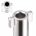 Uxcell Electrical Cabinet Key 4-way Multi-functional Triangle Square Water Meter Box Safety