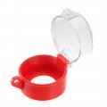 Uxcell 2pcs Red Plastic Switch Cover Protector For 30mm Diameter Push Button 55x43