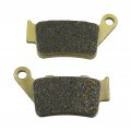 Rear Disc Brake Pad Set For Husqvarna Cr 125 Wr Sm 610 Te 450 And Other Models Brass Alloys Graphite Ceramics Gold Color 