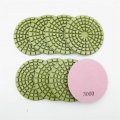 Shdiatool Diamond Concrete Polishing Pads Thickened 8pcs 4 Inch Resin Bond Renew Beton Floor Reparing Disk Grit 3000