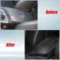 Xiter Car Armrest Cover Saver 1 Pc Center Console Leather Pad Fit For Dodge Challenger 2015-2023 Central Box Protector Interior