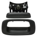 Deal Auto Electric Parts 1pc Textured Black Rear Truck Bed Tailgate Handle Bezel Cover Includes Rod Clips Replacement Kit For 