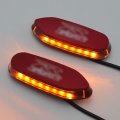 Motorcycle Led Red Signal Mirror Block Off Base Plate For Suzuk Gsxr 600 750 1000 2006-2008 P N Mt222-010a-blue-gsxr 
