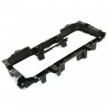 Hecasa Bumper Grille Shutter Compatible With 2014-2019 Gmc Sierra 1500 2500 3500 Air Radiator Support Grid Bracket Replacement