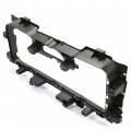 Hecasa Bumper Grille Shutter Compatible With 2014-2019 Gmc Sierra 1500 2500 3500 Air Radiator Support Grid Bracket Replacement