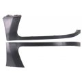 Headlight Filler Pair For Subaru Forester 2003 2004 2005 Driver And Passenger Side Retaining Ring Set Primed Paint To Match 