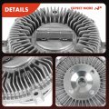 A-premium Engine Cooling Fan Clutch Compatible With Isuzu Axiom Rodeo 2003-2004 Rodeo Sport 20 3 2l 3 5l Replace 8973497610