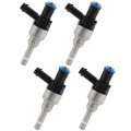 4pcs Automotive Engine Fuel Injectors Compatible For 2013-2016 Hyundai Santa Fe Sport 2011-2014 Sonata 2014-2015 Tucson