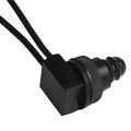 1 Piece Black Waterproof Push Button On-off Switch With Leads Kp-107kg