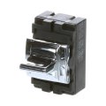 Mercury Colony Park 1990 1991 Power Window Switch Front Or Rear Driver Passenger Side Plastic Housing Chrome Finish Black