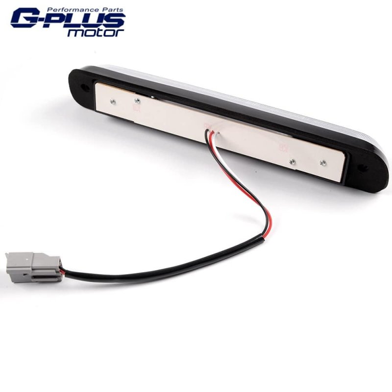 Led Third Brake Light For 1999-2016 Ford F250 F350 F450 F550 Sd Super Duty 3rd Cargo Tail Lamps Clear Lens Chrome Housing Rear