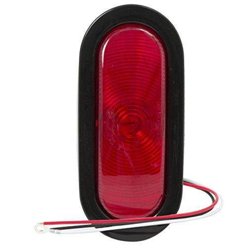 Blazer B85rk Sealed 6-inch Oval Stop Tail Turn Light Kit Red