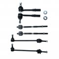 A-premium Set Of 6 Front Sway Bar Link Inner Outer Tie Rod End Compatible With Mercedes-benz S400 2010-2013 S550 2007-2013 S600