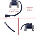 Partsrun Ignition Coil With Spark Plug Replace Briggs And Stratton 592846 592376 691060 799651 For John Deere Mia12788 Mia12864