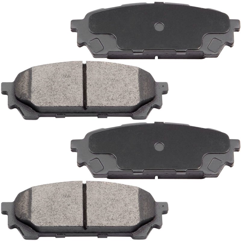 4pc Front Ceramic Brake Pads With Hardware Kits Fits For Saab 9-2x Subaru Baja Forester Impreza Legacy Outback Low Dust Pad All