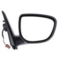 C Elysee 2012-2024 Wing Mirror Shockproof Glass Rearview For Wide Angle View Plastic Easy Installation Stylish Design Car