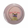 1080 Graphics Best Cat Mom Key Chain Double Sided Stainless Steel Keychain 