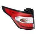 Tail Light Assembly For 2017-2019d Escape Kuga Left Driver Side Outer Rear Lamp Clear Lens Replacement For Gj5z-13405-c Model 