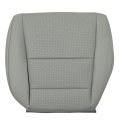 Secos Driver Side Bottom Replacement Leather Perforated Seat Cover Gray For Acura Tsx 2009 2010 2011 2012 2013 2014 