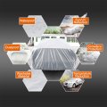 3l Waterproof Breathable Full Car Cover Sun Snow Dust Rain Resistant Protection Silver 4 75 X1 5m