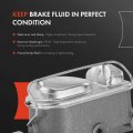 A-premium Brake Master Cylinder With Reservoir Compatible Jeep Vehicles Cj5 1982-1983 Cj7 1982-1986 Scrambler 1982-1985 Replace