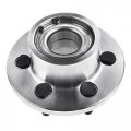 A-premium Front Wheel Bearings And Hub Assembly Compatible With Dodge Dakota 1997-2004 Durango 1999-2003 2-wheel Abs W 6-lug