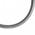 Uxcell 450mm 17 72 Length 0 4 Id Motorcycle Hydraulic Brake Line Oil Hose Pipe Metal Braided Cable For Atv Motocross Sport