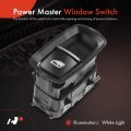 A-premium Power Window Switch Compatible With Porsche 911 2012 2013 2014 2016 Cayenne 2011-2016 Panamera 2010-2016 Front Or