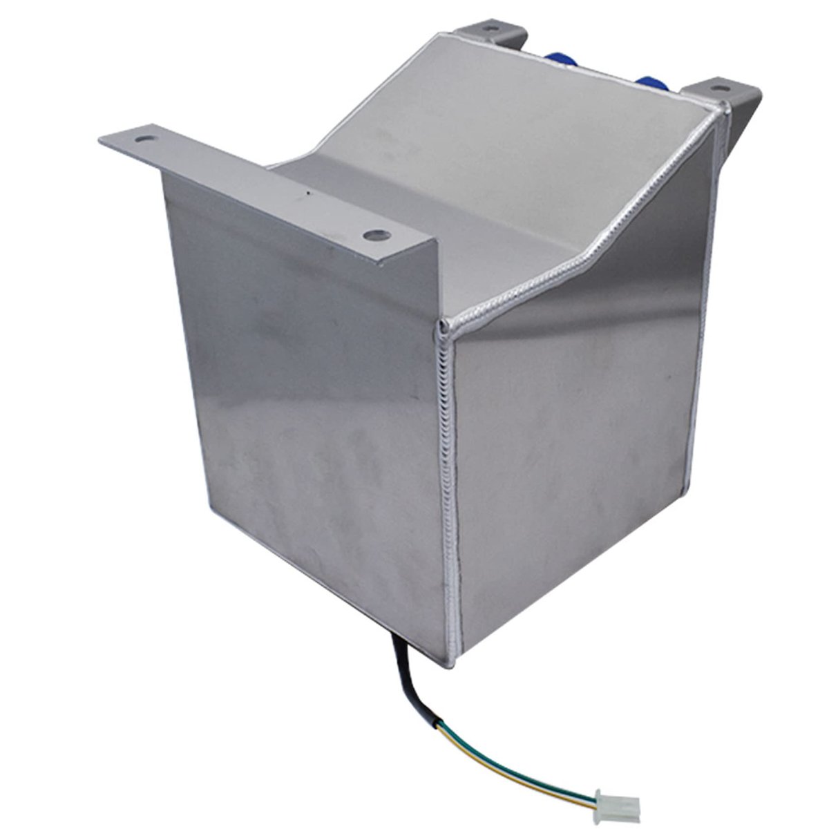 Universal Aluminum Polished Fuel Cell Tank 2 5 Gallon 9 5l With Level Sender For Hot Rod Street Racing Track Cars Truck Suv