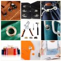 Grommet Tool Kit 3 8in Manual Eyelet Punch Press Pliers Handheld Belt Hole Puncher With Colors 300s Grommet Punching Machine 