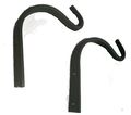 Wrought Iron Hook Small Arch Lot Of 2 Hand 