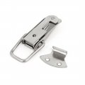 Uxcell 90mm Length 201 Stainless Steel Toggle Latches Catch Hasp Clamp 4pcs