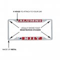 Njit New Jersey Institute Of Technology Highlanders License Plate Frame Officially Licensed Metal Car Tag Holder 6 25 X 12 In