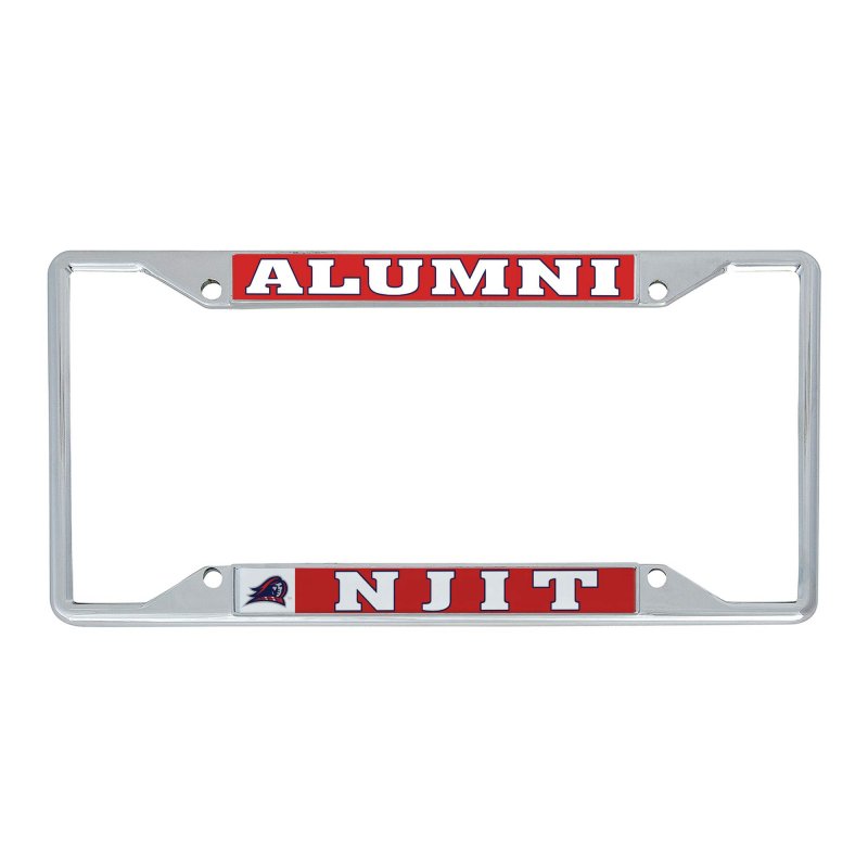 Njit New Jersey Institute Of Technology Highlanders License Plate Frame Officially Licensed Metal Car Tag Holder 6 25 X 12 In