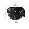 Caltric Front And Rear Brake Caliper Compatible With Can-am Canam Outlander Max 1000r 2018-2019 2021-2022