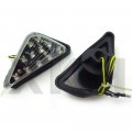 Smt-clear Euro Led Flush Mount Turn Signal Compatible With Suzuki Kawasaki Yamaha Bike B00ruepexm