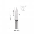Uxcell Wood Engraving Bit Solid Carbide 6mm Shank 30 Degree 0 5mm Tip Cnc Router Tool For Acrylic Pvc Mdf Pcb Carving