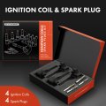 A-premium Set Of 8 Ignition Coil Pack And Iridium Spark Plugs Compatible With Gmc Acadia 2020-2021 Chevrolet Blazer Cadillac