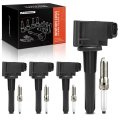 A-premium Set Of 8 Ignition Coil Pack And Iridium Spark Plugs Compatible With Gmc Acadia 2020-2021 Chevrolet Blazer Cadillac