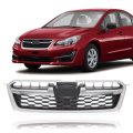 Front Bumper Grille Grill Chrome Replacement For 2012-2016 Impreza 91122fj010
