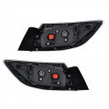 Standard Rear Brake Light Taillight Pair Set For 10-13 Mazda 3 Mazda3 Hatchback